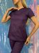 Женский медицинский костюм Коди фиолет с Джоггерами 7400 фото 2