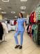 Женский медицинский костюм Сесил короткий рукав небо с брюками Стрит 41020 фото 1