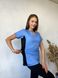 Жіночий медичний костюм Тіна небо зі штанами Джоггер  695 фото 4