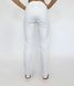Женские медицинские брюки Стрит-лонг белые. Коттон 19395 фото 2