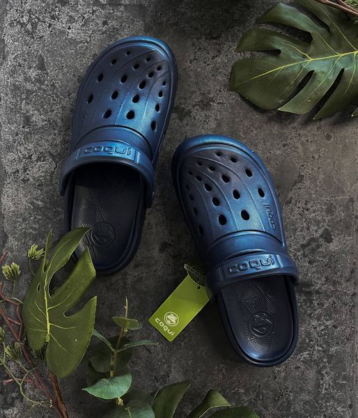 Медичне взуття Сабо Coqui темно-сині 7414 фото
