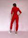 Жіночий медичний костюм Голді червоний з Джоггерами.  Котон  1548308484 фото 2