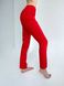 Женские медицинские брюки красный Слимс. Легкая ткань 40 6183 фото 3