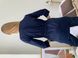 Женский медицинский костюм Луна темно-синий с брюками Джоггер 1030 фото 6