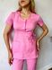 Жіночий медичний костюм Дольче барбі зі штанами Слімс 221 фото 2
