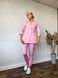 Жіночий медичний костюм Ельма рожевий з Джоггерами 42 991 фото 1