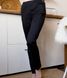 Жіночі медичні штани Слімс чорні. Стрейч-коттон 6968 фото 1