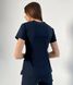 Женский медицинский костюм Коди темно-синий с брюками Стрит 53276 фото 4